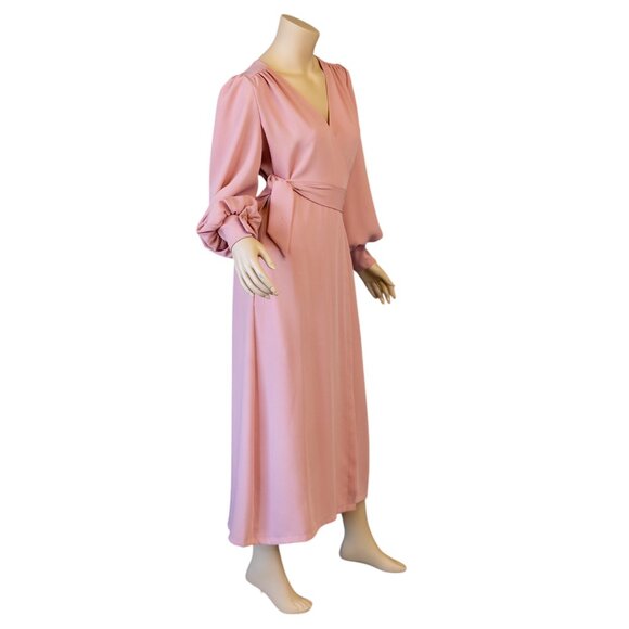 WOO WOO BOUTIQUE Ossie Pink Wrap Dress * One Size - Picture 15 of 17